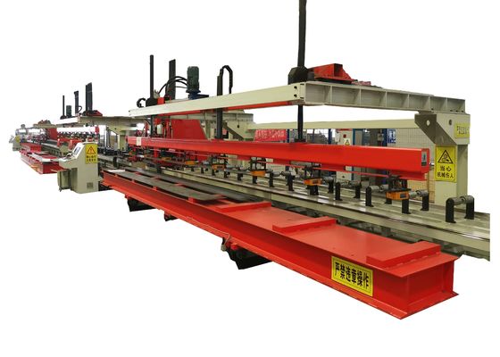 เครื่องเจาะแผ่น CNC รุ่น FPCP12080 พร้อมอุปกรณ์โหลดและขนถ่ายอัตโนมัติ และประสิทธิภาพการทำงานสูง เครื่องเจาะ CNC สำหรับแผ่นคานรถยนต์ 3 แกน
