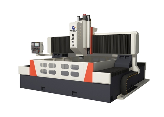 ขนาดชิ้นงาน 3000*3000 เครื่องเจาะแผ่น CNC BT50 กำลังมอเตอร์แกนหมุนเซอร์โว 30 KW