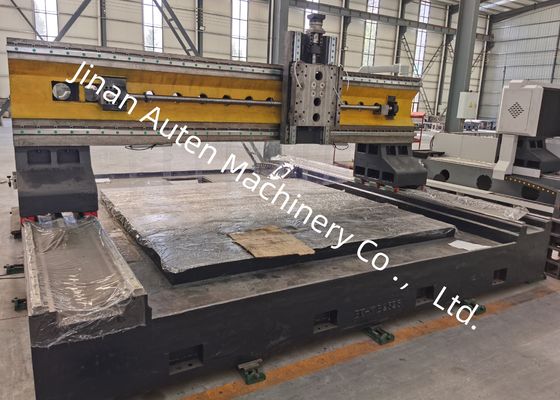 3000x3000mm CNC เครื่องเจาะแผ่นและเครื่องบด 80mm กว้างเจาะ