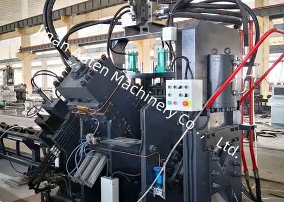 เครื่องเจาะและตัดเหล็กมุมขนาดใหญ่ด้วย CNC เจาะ, การตราและตัดสาย ใช้ในการสร้างสะพานโครงสร้างเหล็ก