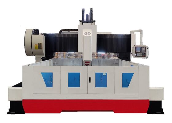 2x37kW เซอร์โว สปินด์ มอเตอร์พลังงาน CNC เครื่องเจาะโลหะเครื่องหมาย ความหนา 300 มม