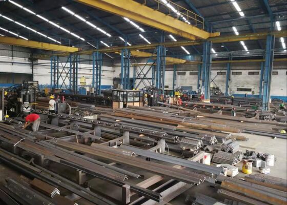 Model JNC1412 CNC Angle Metal Punching Marking And Shearing Machine 1800KN Cutting Force