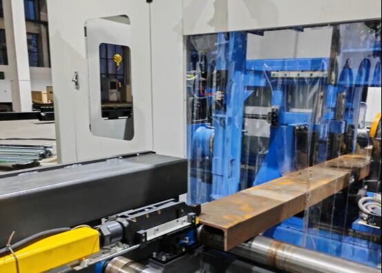 40mm Max ขนาดเจาะ CNC ความเร็วสูง H Beam เครื่องเจาะสําหรับช่องส่วน