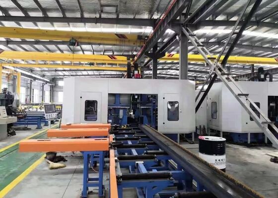 เครื่องเจาะแกน CNC ความแม่นยําสูง สําหรับการผลิตเหล็กโครงสร้าง