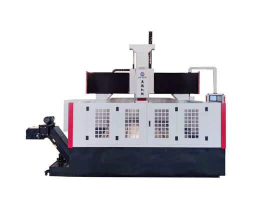 เครื่องเจาะและบดแผ่น CNC ที่มีผลผลิตสูง สําหรับการผลิตฟลเลนจ์