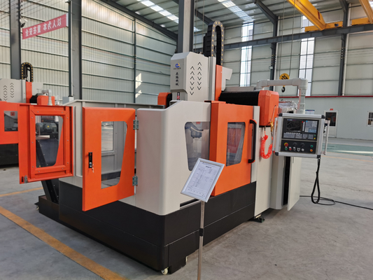 เครื่องเจาะแผ่นเหล็ก CNC ความเสถียร 15kw เครื่องเจาะ Cnc ความเร็วสูง