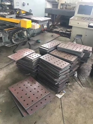 อลูมิเนียมแม่นยํา CNC เครื่องเจาะแผ่นความเร็วสูง