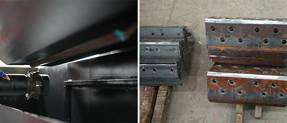 CB36 CNC มุมเหล็กถักหลังเครื่องจักรยางยางยางอัตโนมัติ
