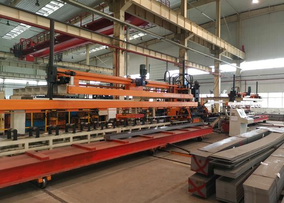 สายการผลิต CNC การเจาะแผ่นแผ่น Flat Plate สายการผลิตรถยนต์หนัก