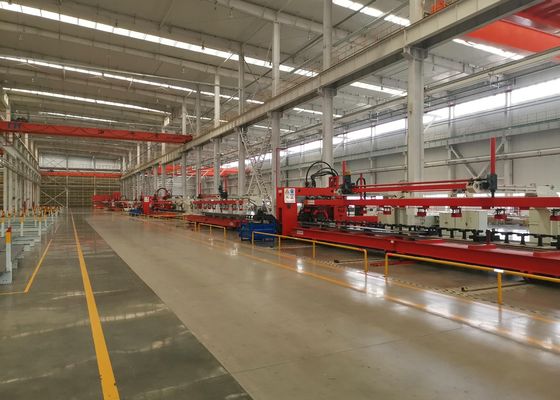 การแปรรูปโลหะแผ่น 15000x380 มม ขนาดชิ้นงาน 35 ตัน เครื่องเจาะแผ่น CNC สําหรับรถยนต์