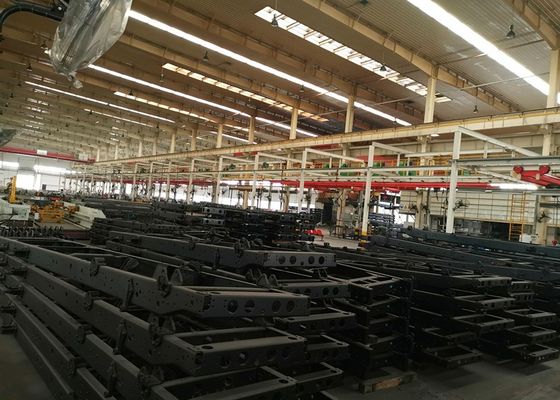 4000 - 8000 มม ความยาวรถยนต์ขอบยาว แผ่นเรียบ 1200KN ความแรงนามหมาย CNC Punching Production Line รุ่น FPCP120