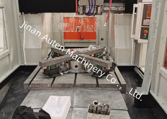 เครื่องเจาะและบดแผ่น CNC ขนาด 600 x 600 มม รุ่น BHD6060 พร้อมระบบควบคุมดิจิตอลและระบบไฟฟ้า