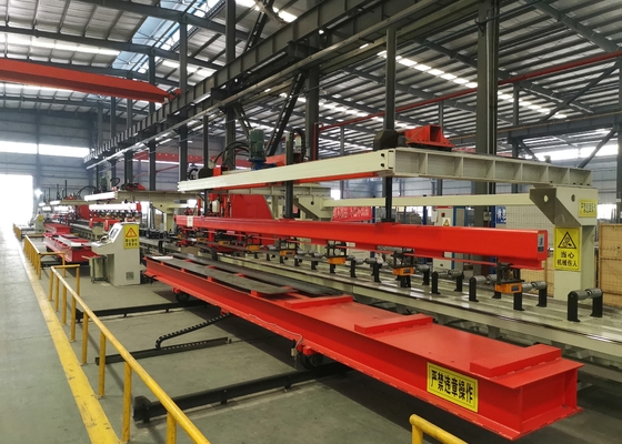 เครื่องเจาะแผ่นคานรถบรรทุก CNC แรงดันระบุ 1200KN วัสดุแรงดึงสูงสุด 750mpa