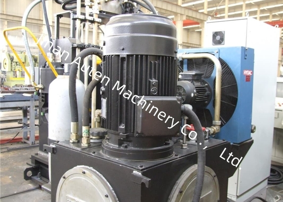 2 Punches Per Side CNC Angle Punching Marking Shearing Line Machine 630KN พลังการเจาะ