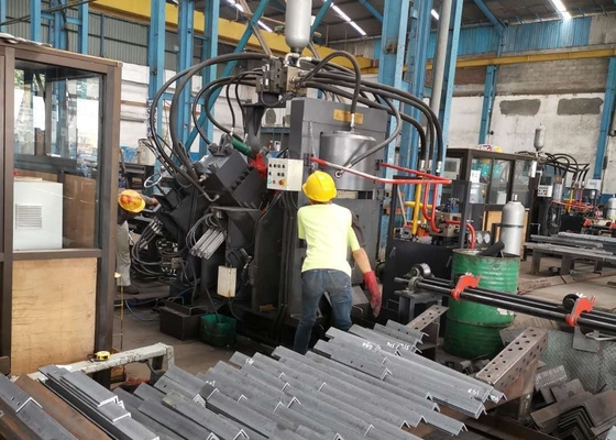 เครื่อง CNC ตัด เจาะ มาร์ค และตัดมุมเหล็ก รุ่น JNC1412 แรงดัน 630/1000KN