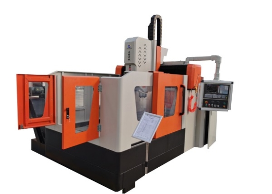 เครื่องเจาะ CNC แผ่นหน้าแปลน ขนาดชิ้นงาน 2000x1600 มม. ร่องที 28 มม.