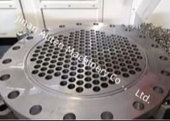 เครื่องเจาะแผ่น CNC ประสิทธิภาพสูงแบบ Gantry สูง 100 มม. กำลังมอเตอร์แกนหมุนเซอร์โว 22kw