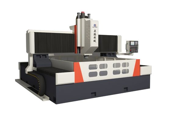 เครื่องเจาะและต๊าปเพลท CNC ความหนาสูงสุด 180 มม. แกนหมุน BT50-150