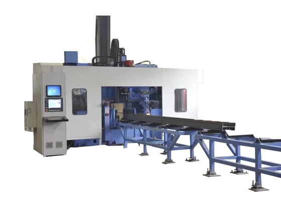 เครื่องเจาะ คว้าน และมาร์กบีม CNC ขนาดรู 5-30 มม. พร้อมนิตยสารเครื่องมือแบบ 4 แถว 3 แถว