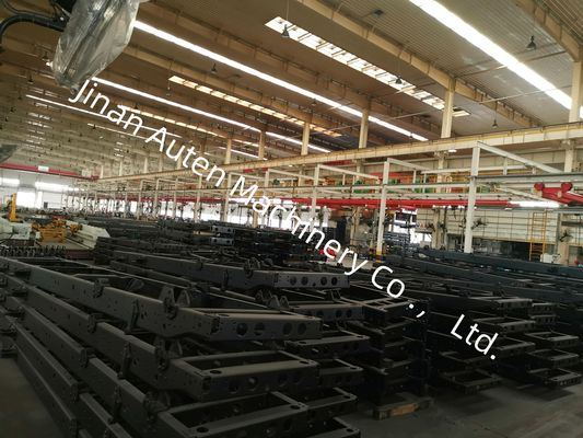 ใช้สำหรับคานรถบรรทุกขนาดเล็กเครื่องเจาะลำแสงแนวยาว CNC สายการผลิตโลหะแผ่น