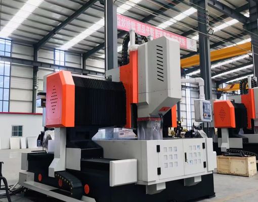 เครื่องเจาะแผ่น CNC ความเร็วสูงที่ก้าวหน้า เครื่องเจาะสําหรับแผ่นเหล็กขนาดใหญ่