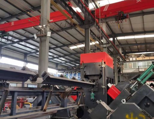 BT40 Taper Of Drilling Spindle High Speed CNC Angle Drilling And Marking Machine For Tower
