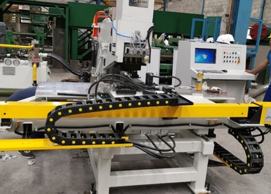 CNC Plate Punching Machine With Min Distance Between Hole And Plate Edge 25mm