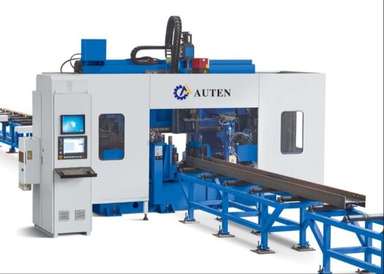 Industry CNC 3D H Beam Drilling Cutting Machine 3D Band Saw Machine For Metal