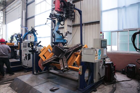 CO2 Single Weld Seam Welding Cnc Welder Robot Machine With Automatic Wire Feeding System