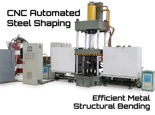 1400mm ความสูงการเปิดสูงสุด Cnc มุมเหล็กบิดและเครื่องทําความร้อน 120 * 2KW พลังงานทําความร้อน