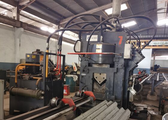 50х50х4~200х200х20mm ขนาดมุม เครื่องตัดมุม CNC อัตโนมัติ
