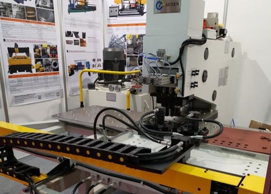 Model BNC100 Automatic CNC Plate Punching Marking And Drilling Machine For Steel Towers