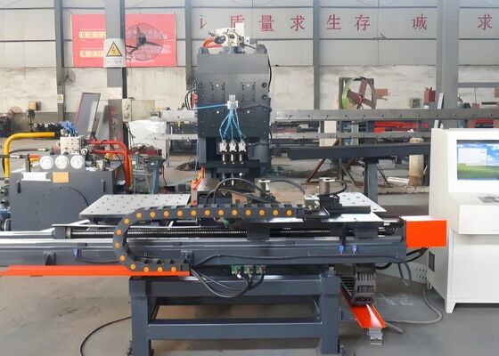 1500*800mm Max. Workpiece Size Cnc Plate Punching Machine For Steel Tower Manufacturing