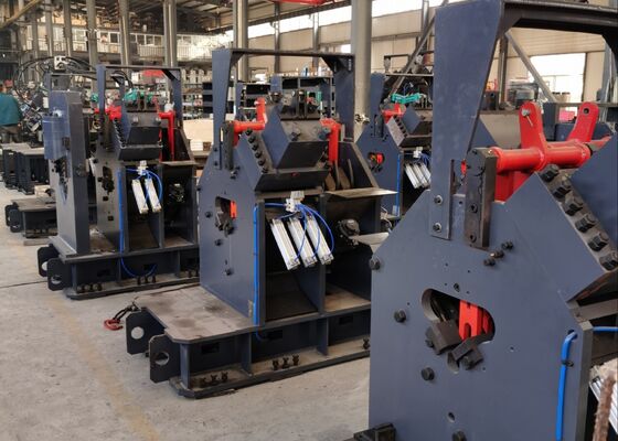 ด้วยฟังก์ชันการตัดเครื่องหมาย Cnc Angle Punching Machine Line สำหรับ Power Communication Tower