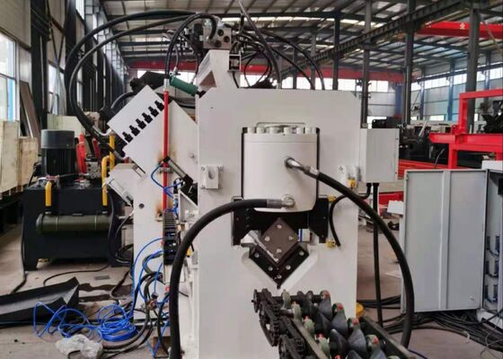 ด้วยฟังก์ชันการตัดเครื่องหมาย Cnc Angle Punching Machine Line สำหรับ Power Communication Tower