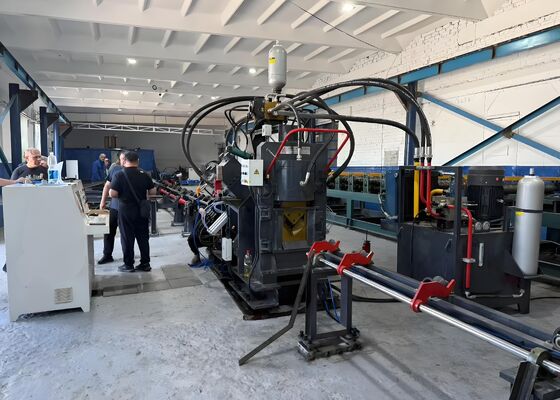 Φ26х20mm Max Punching เครื่องเจาะมุม CNC อุตสาหกรรม ด้วยเครื่องหมายอัตโนมัติ