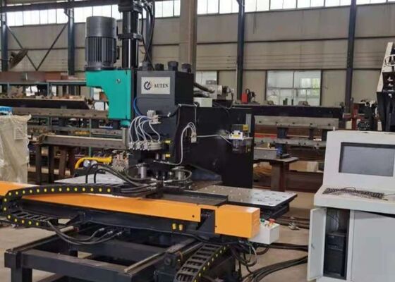 ใช้สําหรับอุตสาหกรรมหินหินหิน Cnc เครื่องเจาะแผ่น 4 Die-Station Cnc เครื่องเจาะ