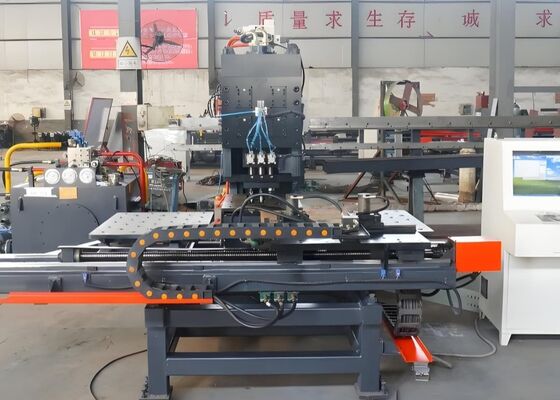 ใช้สําหรับอุตสาหกรรมหินหินหิน Cnc เครื่องเจาะแผ่น 4 Die-Station Cnc เครื่องเจาะ