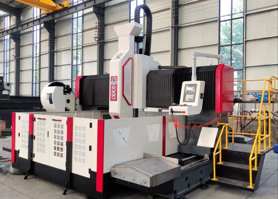 เครื่องแลกเปลี่ยนความร้อนใช้ เครื่องเจาะแผ่น CNC 20/30KW พลังงานมอเตอร์สปินด์เซอร์โว