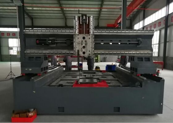 เครื่องแลกเปลี่ยนความร้อนใช้ เครื่องเจาะแผ่น CNC 20/30KW พลังงานมอเตอร์สปินด์เซอร์โว
