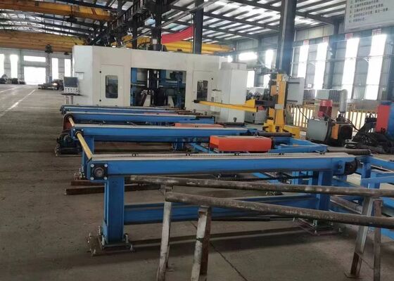 เครื่องเจาะ CNC H Beam แบบหลายแกนสำหรับงานแปรรูป H Beam ความแม่นยำสูง
