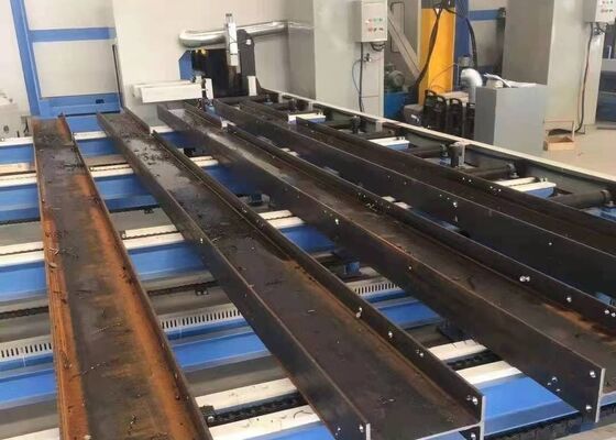เครื่องเจาะแกน CNC ความแม่นยําสูง สําหรับการผลิตเหล็กโครงสร้าง