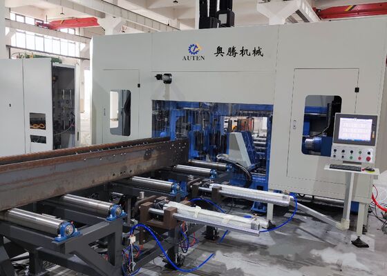 Advanced CNC H Beam Drilling Machine With BT40 High-Speed Spindle Technology