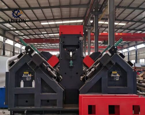เครื่องเครื่องหมายเจาะมุม CNC ระดับพรีเมี่ยม พร้อมการบรรทุกอัตโนมัติ