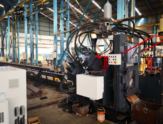 เครื่องเจาะ ตัด และมาร์คกิ้ง CNC ความเร็วสูงสำหรับเหล็กฉาก พร้อมระบบควบคุมอัจฉริยะ