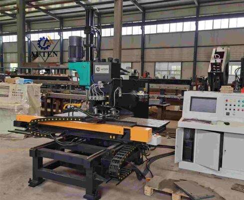High-Speed CNC Plate Punching Marking And Drilling Machine With Integrated Processing