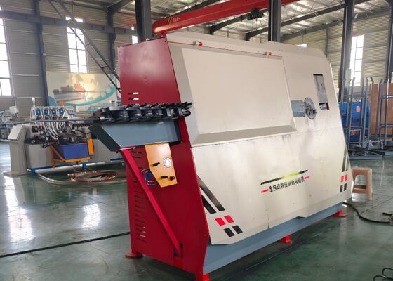 เครื่องหนีบเหล็กแบน CNC รุ่น FF60 สำหรับอุตสาหกรรมขนส่ง การผลิตแคลมป์