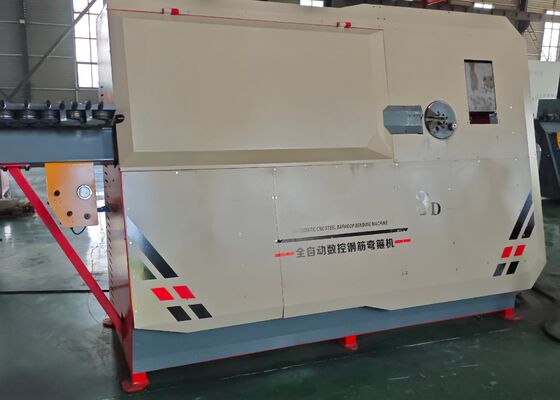 Model FF80 CNC Flat Steel Clamp Machinewith Bending And Punching Functions
