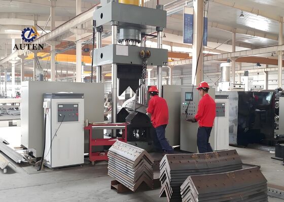 2-16mm Bending Plate Thickness CNC Angle Steel Flame Bending Machine 15KW Motor Power