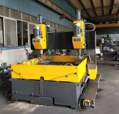 เครื่องเจาะแผ่น CNC 100 มม. มุมเหล็กทาวเวอร์ Cnc อุปกรณ์เจาะ